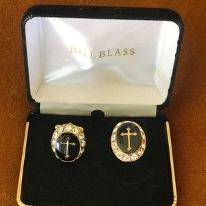 NWOT designer Bill Blass men’s cuff links